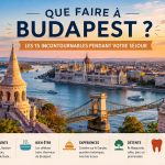 Que faire à Budapest : vue sur le Parlement, le Danube et le Bastion des Pêcheurs