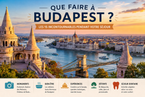 Accueil 10 Que faire à Budapest : vue sur le Parlement, le Danube et le Bastion des Pêcheurs