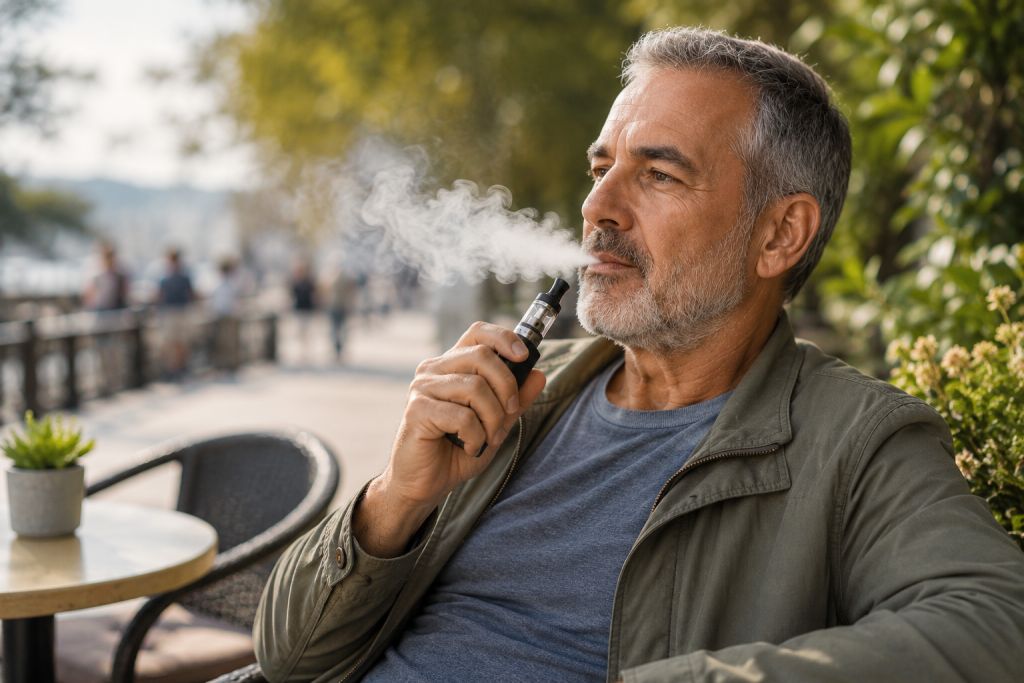 Cigarette électronique et implant dentaire