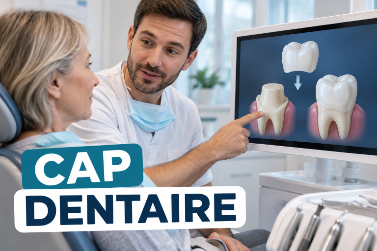 Cap dentaire : pose, matériaux et fonctionnement