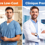 Low-cost vs clinique dentaire premium Europe