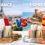 comparaison prix soins dentaires france espagne implant couronne