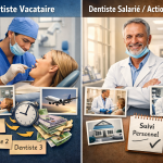 Dentiste vacataire vs dentiste salarié à l’étranger différence suivi patient