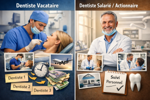 Accueil 2 Dentiste vacataire vs dentiste salarié à l’étranger différence suivi patient