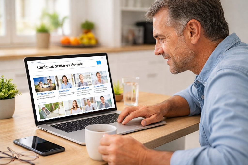 patient francais recherche clinique dentaire hongrie sur internet implant