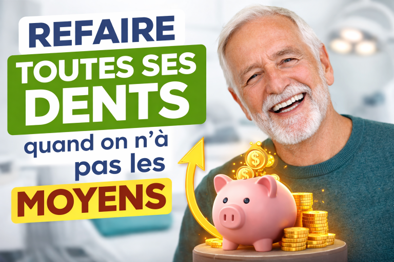 De nombreux seniors recherchent aujourd’hui des solutions pour refaire toutes leurs dents malgré un budget limité.