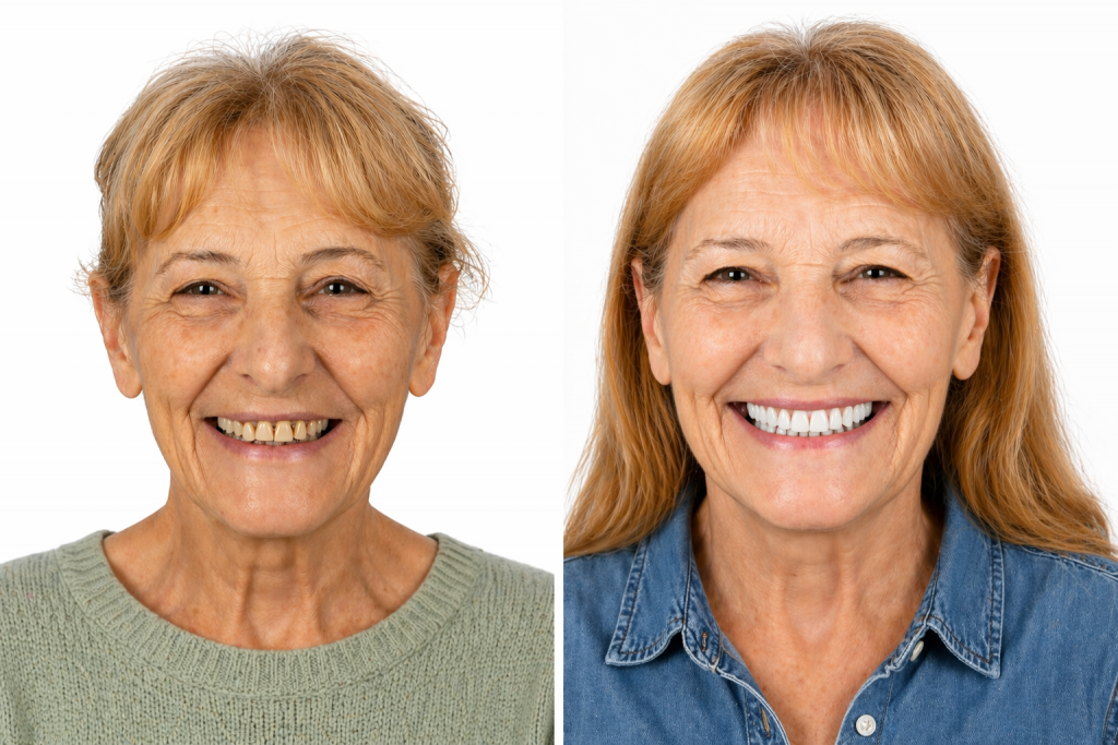 All-on-4 avant après